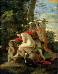 Bacchanalische Szene